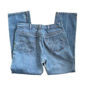 Vintage Levi's Orange Tab Light Wash Perfectly Worn In Jeans 38 X 32